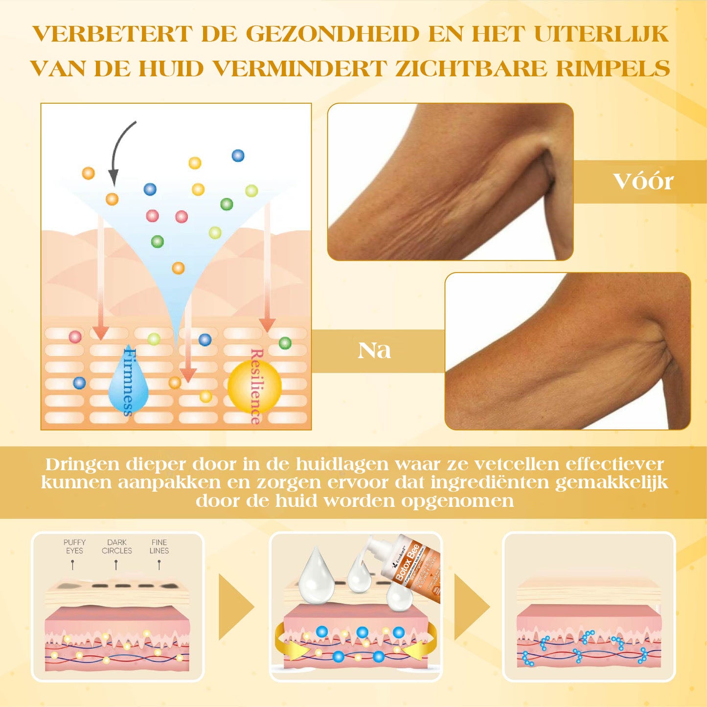 Coolord™ BotoxBee Geavanceerde Multi-Action Verstevigende Crème