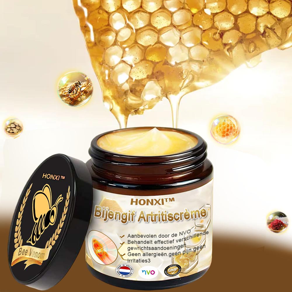 HONXI™ Bijengif Artritiscrème(Ontworpen voor senioren, adviseert NVO)