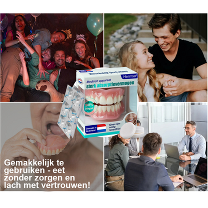 🦷🦷Lachen en weer vol vertrouwen eten — Hermsa® Medisch zuigprothese 🍀✅ Gemaakt en verzonden vanuit het NL 🍀