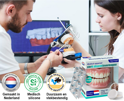 🦷🦷Lachen en weer vol vertrouwen eten — Hermsa® Medisch zuigprothese 🍀✅ Gemaakt en verzonden vanuit het NL 🍀