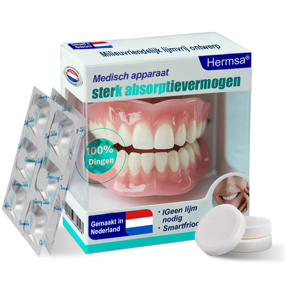 🦷🦷Lachen en weer vol vertrouwen eten — Hermsa® Medisch zuigprothese 🍀✅ Gemaakt en verzonden vanuit het NL 🍀