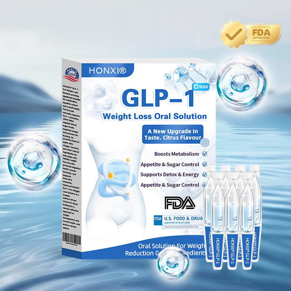 Honxi® GLP-1 Max Afslankoplossing ✅ 1 dosis per dag — merkbaar resultaat binnen 7 dagen!