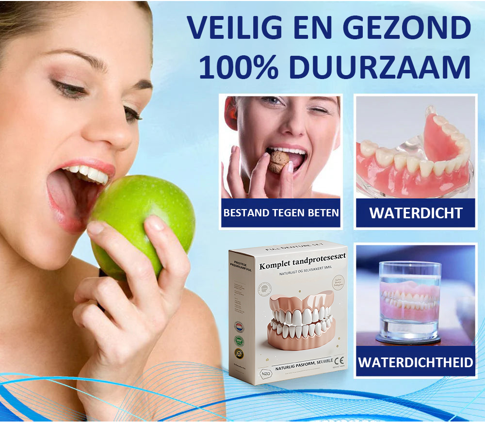 🔬Hermsa® - 🦷Geavanceerde, op maat gemaakte dagprotheseset🦷 (⏰Korting voor beperkte tijd in de laatste 30 minuten⏰)