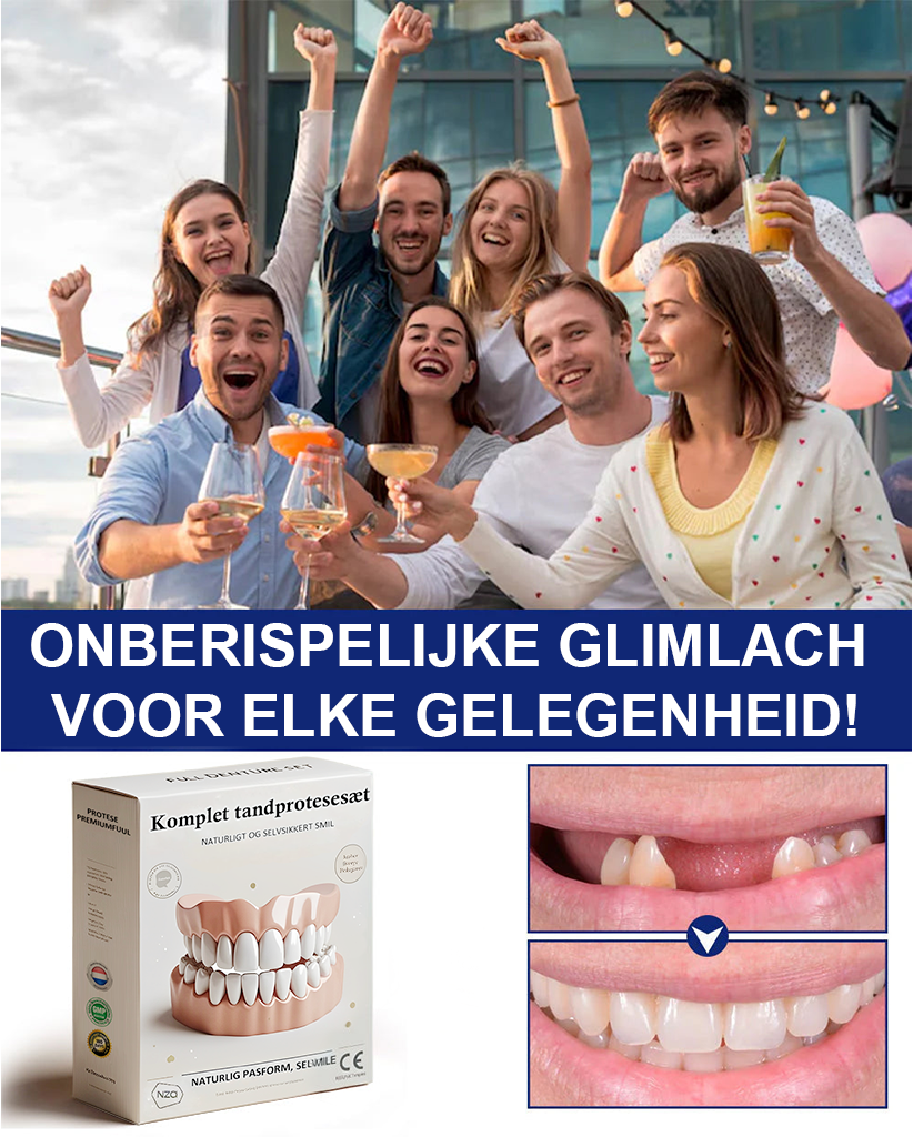 🔬Hermsa® - 🦷Geavanceerde, op maat gemaakte dagprotheseset🦷 (⏰Korting voor beperkte tijd in de laatste 30 minuten⏰)