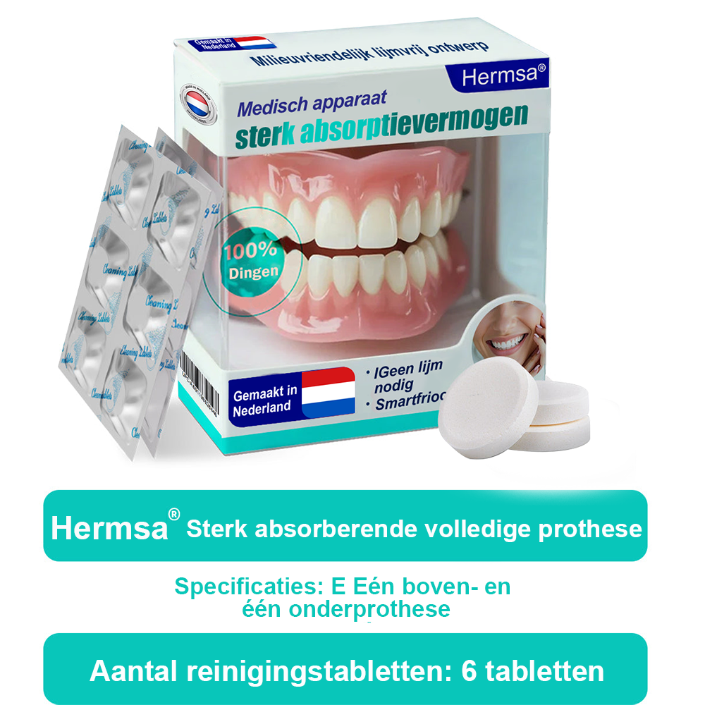 🦷🦷Lachen en weer vol vertrouwen eten — Hermsa® Medisch zuigprothese 🍀✅ Gemaakt en verzonden vanuit het NL 🍀